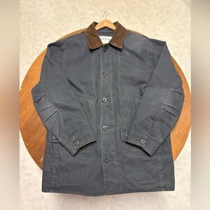 Orvis Classic Barn/Chore Coat, Men’s L, Olive Green (Faded To Gray), Quilt Lined